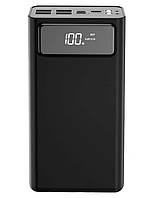 УМБ XO PR125 digital display  УМБ 50000mah (3 input  4 output) Black