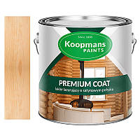 Лазурь толстослойная на водной основе Koopmans Premium Coat Бесцветный УФ (2,5 л)