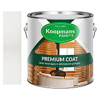 Лазурь толстослойная на водной основе Koopmans Premium Coat Белый (2,5 л)