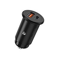 Автомобильное зарядное устройство XO CC38 PD QC3.0 20W Car charger Black