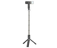 Монопод Hoco K16 aluminum alloy fill light live broadcast holder Black