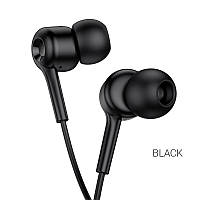 Наушники Hoco M82 La musique universal earphones with mic Black