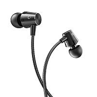 Наушники Hoco M79 Cresta universal earphones with microphone Black