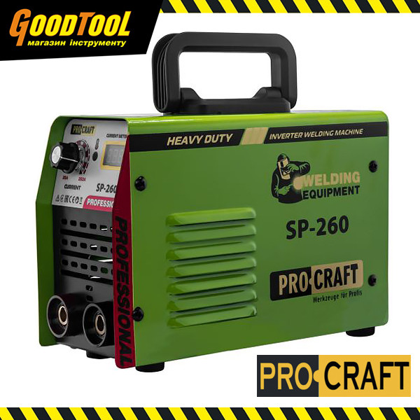 Зварювальний інвертор ProCraft SP260