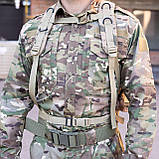 Рюкзак тактичний військовий ACCORD 36 темно-бежевий камуфляж, фото 5