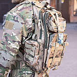 Рюкзак тактичний військовий ACCORD 36 темно-бежевий камуфляж, фото 3