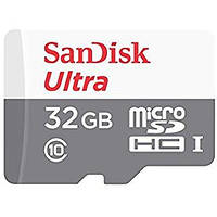 Карта памяти SanDisk Ultra 32GB Micro SD (SDHC)