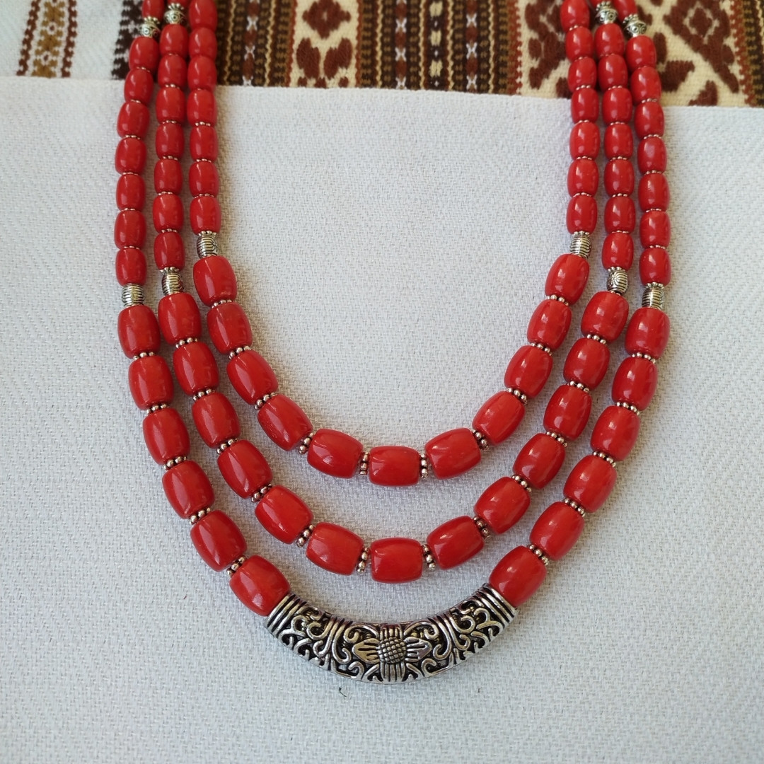 Червоне намисто, фото 1