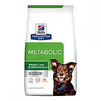 Hill's Prescription Diet Canine Metabolic для зниження та підтримання ваги у собак 1,5 кг