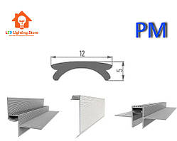 Розсіювач матовий для профілю теневого шва