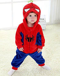Кигуруми дитячий людина павук спайдермен (р. 100-140 см) ktv0079