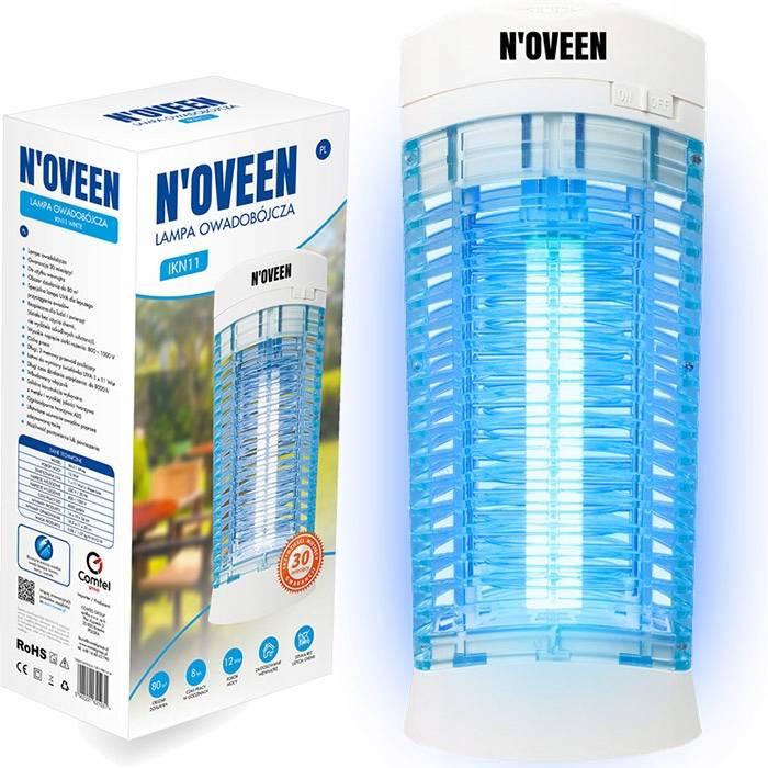 Знищувач комах Пастка для мух на 80м2. Електричний мухобойка Noveen IKN-11