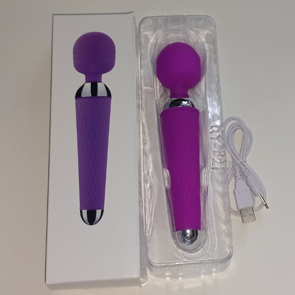 Вібратор-масажер мікрофон-стимулятор, інтимні іграшки вібромасажери, фото 1