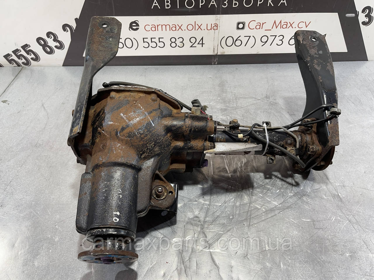 Редуктор передний Mitsubishi Pajero Sport 1 3.0i 6G72 1997-2008 4.636, фото 1