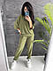 Костюм жіночий вільні штани та кофта з капюшоном, фото 6