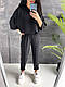 Костюм жіночий вільні штани та кофта з капюшоном, фото 9