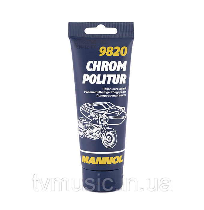 Поліроль для хрому Mannol Chrom Politur 9820 100 мл
