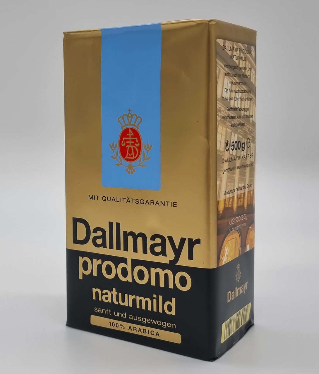 Кава мелена Dallmayr Prodomo Naturmild 500г Німеччина