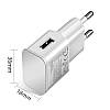 USB зарядка - блок живлення 5V 1 ампер ETA-U90EWE з захистом від перевантаження, фото 3