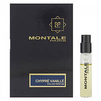 Оригинал Пробник Montale Chypre Vanille 2 мл виала ( Монталь шипр ваниль ) парфюмированная вода