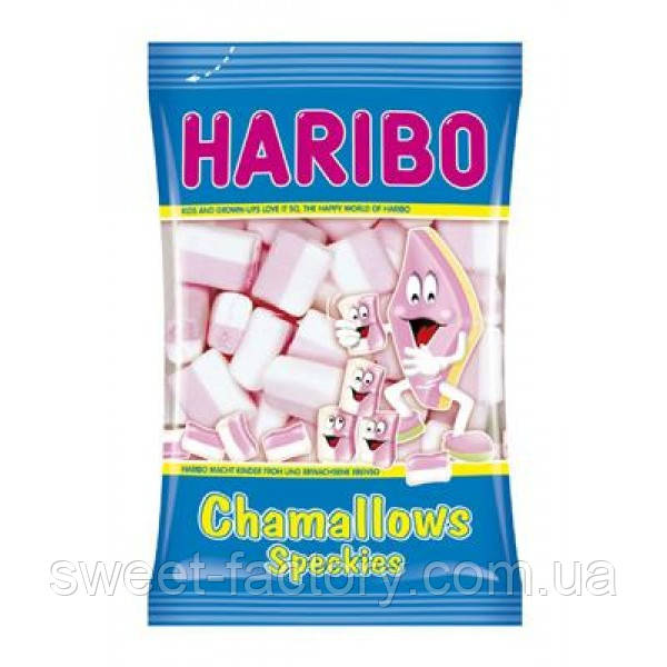 Купить Мягкий зефир Haribo Chamallows Speckies 175g, цена 130 грн ...