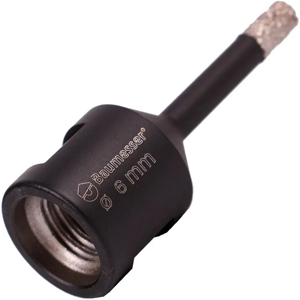 Сверло алмазное Baumesser DDR-V 06x30xM14 Keramik Pro