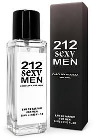 Тестер чоловічий (кольоровий) Carolina Herrera 212 Sexy Men, 60 мл.