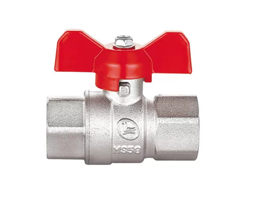 Кран шарової латунний Duble-lin з метеликом 3/4" В (78-05)