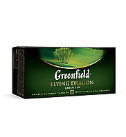 Чай Грінфілд зелений Flying Dragon 25 пакетиків