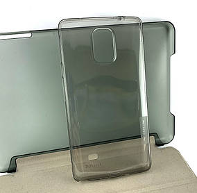 Чехол на Samsung N09100h, Note 4 накладка бампер Nillkin силіконовий сірий