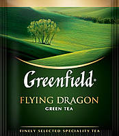 Чай Грінфілд зелений Greenfield Flying Dragon 100 пакетиків ХоРеКа