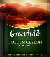 Чай Грінфілд чорний Greenfield Golden Ceylon 100 пакетиків ХоРеКа