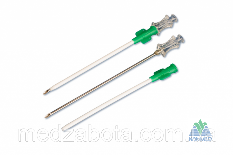 Декомпресійна голка Каммед для плевральної порожнини розмір G15, діаметр 2,0 мм, фото 1