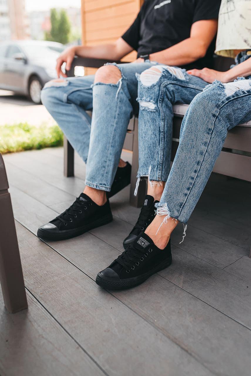 Кеди жіночі Converse Low Black 1 Size 39
