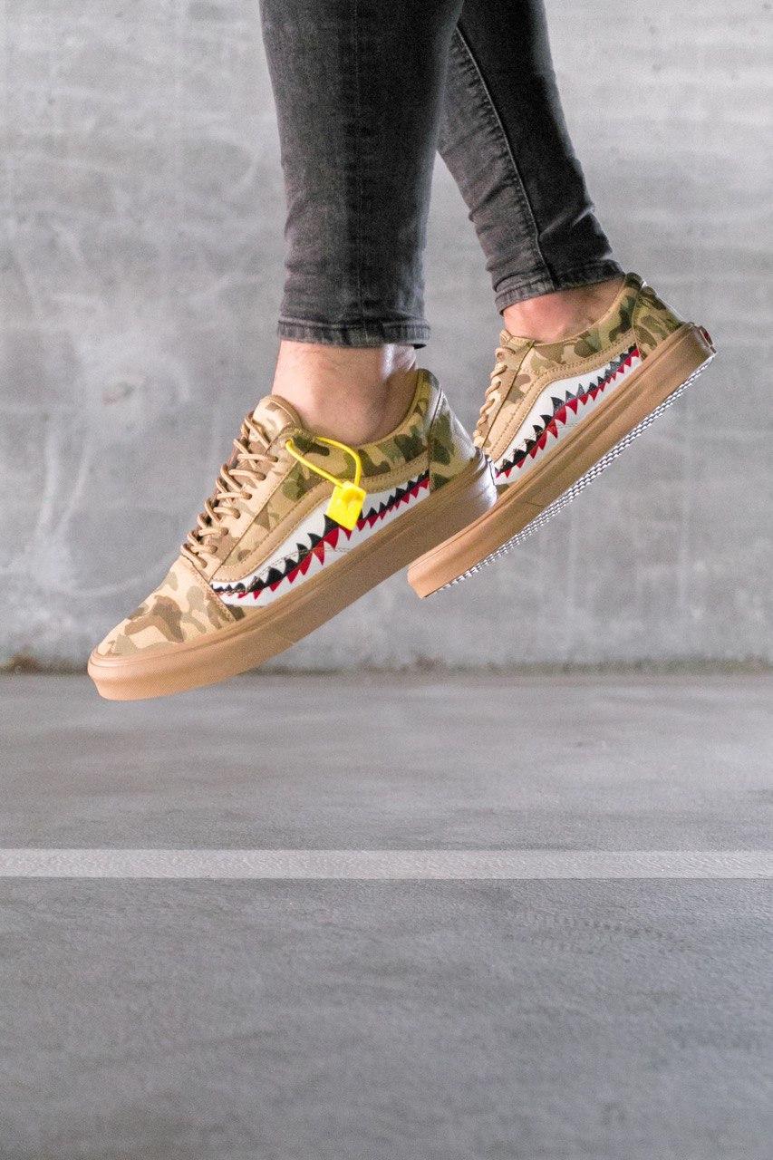 Кеди чоловічі Vans Old Skool Brown Camo Size 44