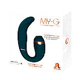 Пульсатор із вакуумною стимуляцією клітора Adrien Lastic My G (Teal) SO6028, фото 6
