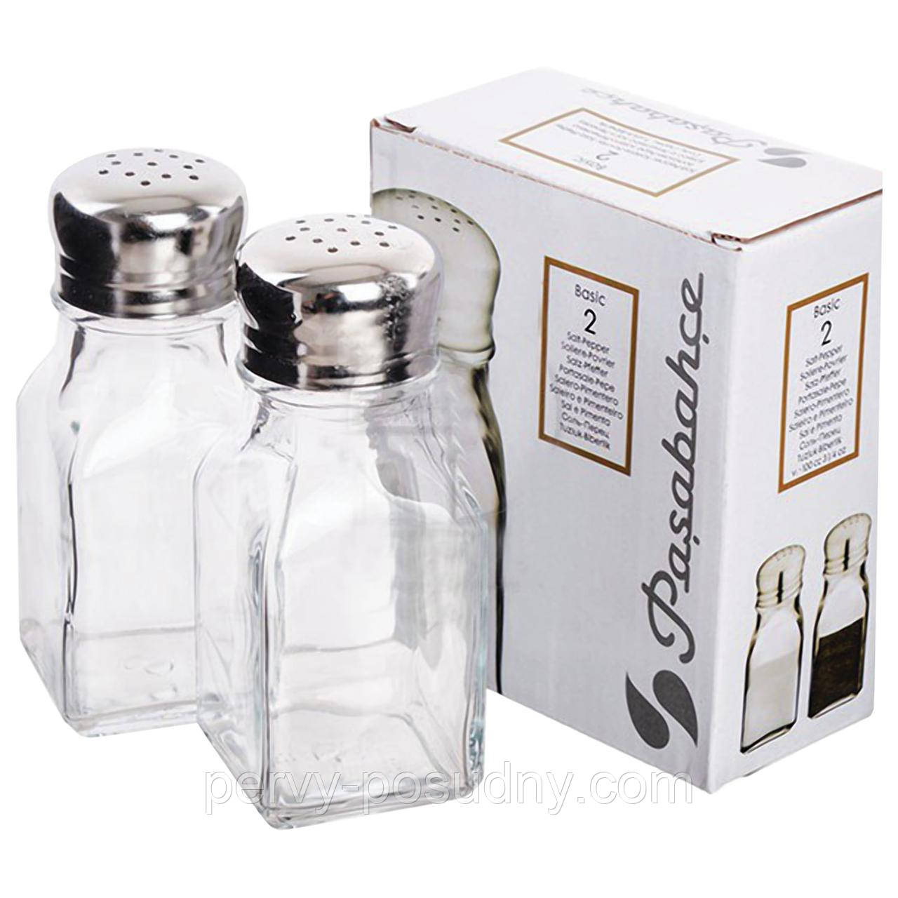 Набір для спецій Pasabahce Salt&Pepper 80221 (100мл) 2шт