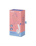 Вакуумний вібратор Satisfyer Supernova White, 2 положення ствола SO6109, фото 4