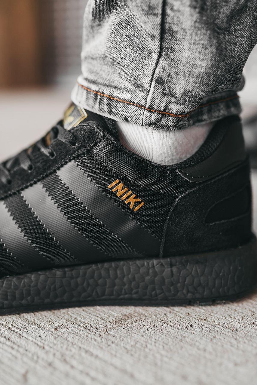 Кросівки чоловічі Adidas Iniki Black 3 Size 41