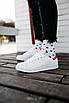Кросівки чоловічі Adidas Stan Smith White Red Size 41, фото 6