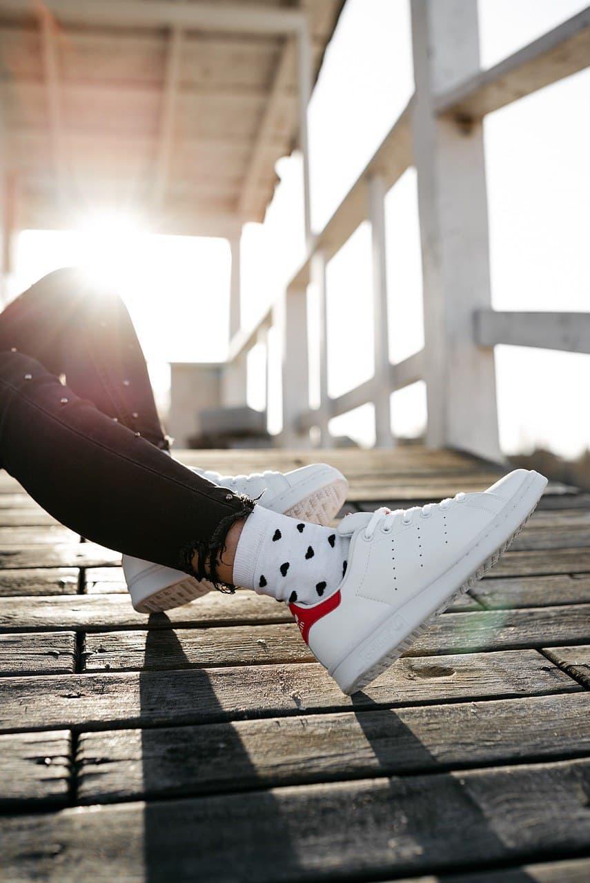 Кросівки чоловічі Adidas Stan Smith White Red Size 42