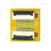 FFC Extension board 8*8pin 1.0mm, (20*18mm, flip)