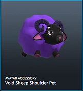 Roblox: Void Sheep Shoulder Pet