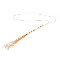 Ланцюжок-батіг на шию Bijoux Indiscrets MAGNIFIQUE Necklace Whip - Gold, прикраса для тіла SO2661