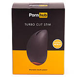 (SALE) Вібростимулятор Pornhub Turbo Clit Stim з гнучкими вушками, дуже ніжний силікон SO2896, фото 6