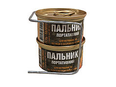 Портативний туристичний пальник на гель паливі Nowax, консерва-пальник на еко-гелі 2 штуки і підставка