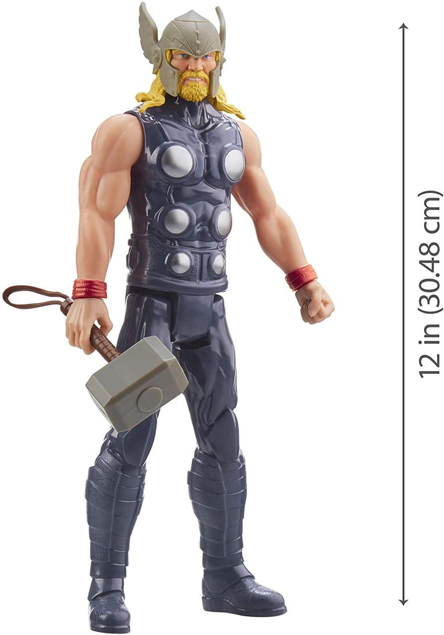 Игрушка Hasbro Тор с молотом 30см Мстители - Thor, Titan Hero Series Blast Gear, Avengers (E7879) - фото 4 - id-p1634104829