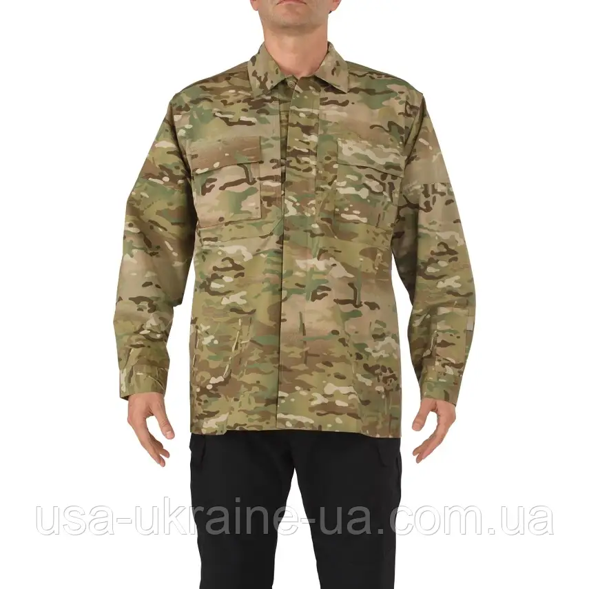 Тактична бойова сорочка 5.11 MULTICAM TDU LONG SLEEVE SHIRT, фото 1