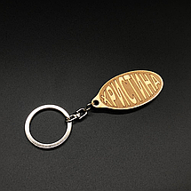 Брелок дерев'яний. ХРИСТИНА. 60х30мм, фото 4