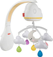 Мобиль ночник Фишер Прайс Успокаивающие облака Fisher-Price Calming Clouds Mobile Soother Crib Nursery GRP99